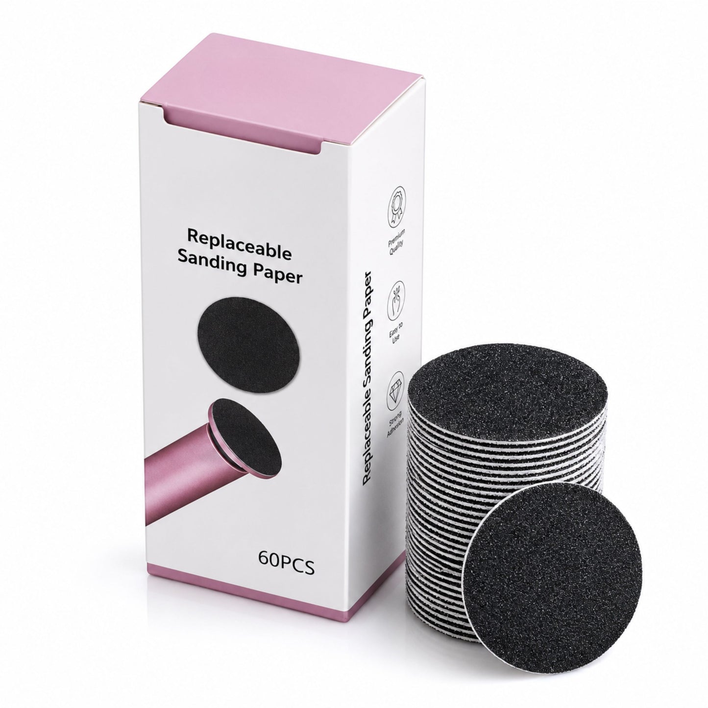 Refill til elektrisk fotfil - 60 slipeskiver
